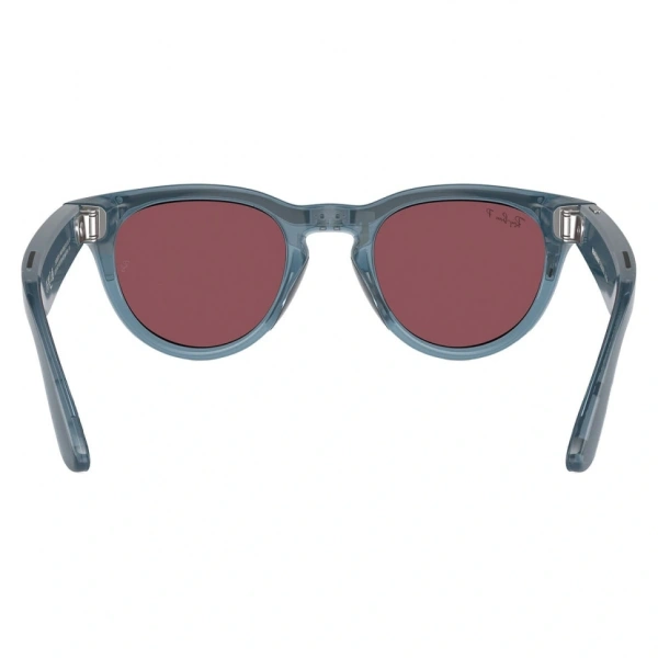Ray-Ban Meta Headliner RW4009 (Глянцевая джинсовая оправа, линзы красные), размер М