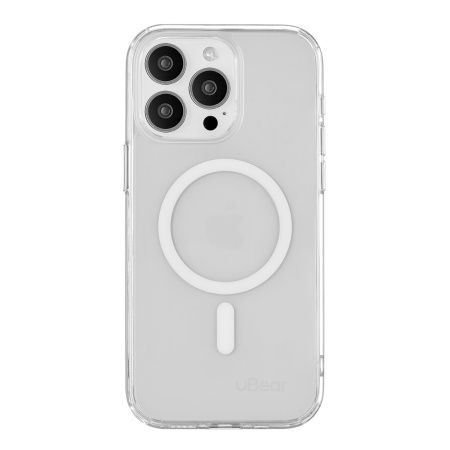 Чехол защитный uBear Real Mag Case, iPhone 15 Pro Max MagSafe, прозрачный