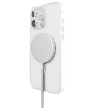 Чехол защитный "vlp" Diamond Case с MagSafe для iPhone 16 Pro, прозрачный