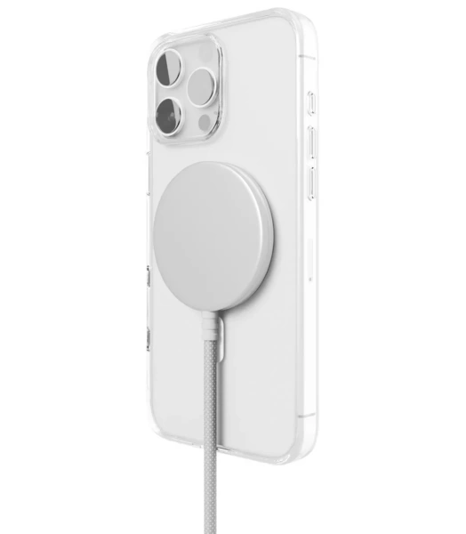 Чехол защитный "vlp" Diamond Case с MagSafe для iPhone 16 Pro, прозрачный