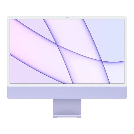 Моноблок Apple iMac 24" Retina 4,5K, M1 (8-core GPU), 8 ГБ, 256 ГБ (Z130000BK), фиолетовый