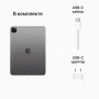 Apple iPad Pro M2 2022 11'' 512 ГБ Wi-Fi+LTE, «серый космос»