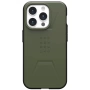 Чехол с поддержкой Magsafe UAG Civilian iPhone 15 Pro Max, оливковый