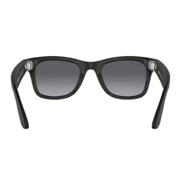 Ray-Ban Meta Wayfarer RW4008 (Матовая черная оправа, линзы графитовый градиент), размер L