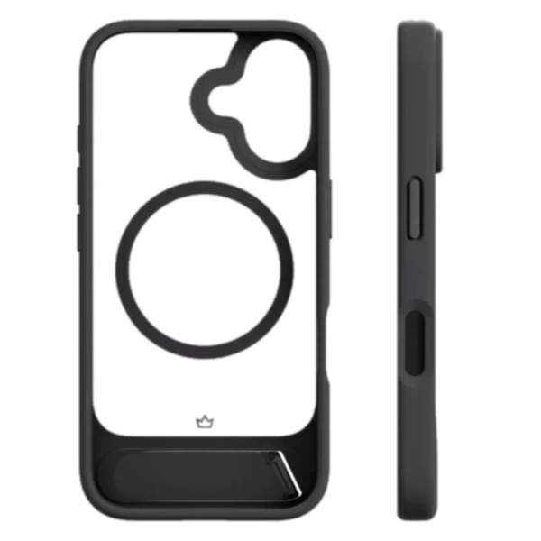 Чехол защитный "vlp" Reels Case c MagSafe для iPhone 16, черный