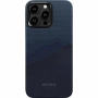 Чехол Pitaka Fusion Weaving MagEZ Case 4 для iPhone 15 Pro, синий