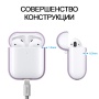 Чехол Elago Silicone case для AirPods 2, лавандовый