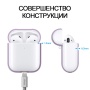 Чехол Elago Silicone case для AirPods 2, лавандовый