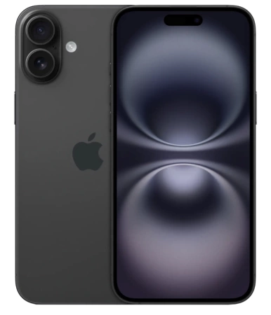 Apple iPhone 16 Plus 128 ГБ, черный