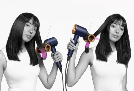 Фен Dyson Supersonic HD15, берлинская лазурь/медь (Prussian blue/Copper)