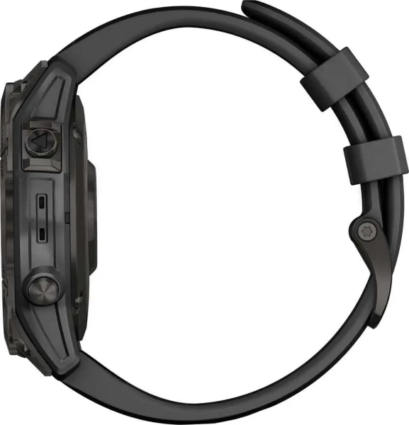 Умные часы Garmin Fenix 7 Sapphire Solar, серый (010-02540-21)