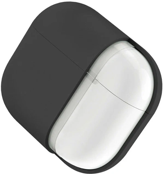Чехол Uniq для Airpods Pro 2 LINO Liquid silicone, серый