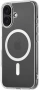 Чехол защитный uBear Real Mag Case, iPhone 16 MagSafe, прозрачный