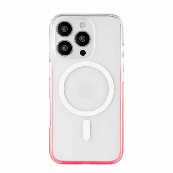 Чехол защитный uBear Fusion Mag Case iPhone 16 Pro Max, розовый