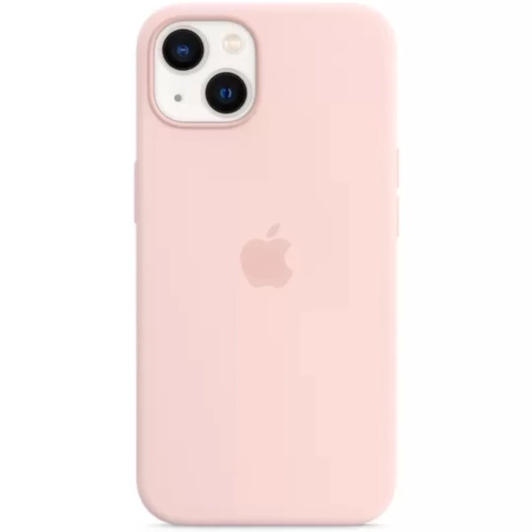 Чехол силиконовый MagSafe на iPhone 13, розовый