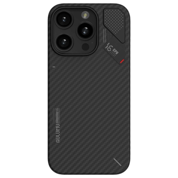 Чехол Aulumu А16 Aramid Fiber для iPhone 16 Pro Max, черный