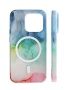 Чехол защитный “vlp” Splash case с MagSafe для iPhone 14 Pro, радужный