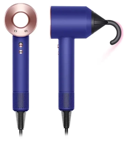 Фен Dyson Supersonic HD08, синий/розовый (Vinca Blue/Rose)