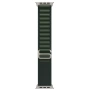 Apple Watch Ultra 2 2024 49 мм, корпус из натурального титана, ремешок Trail зеленого цвета, размер S/M