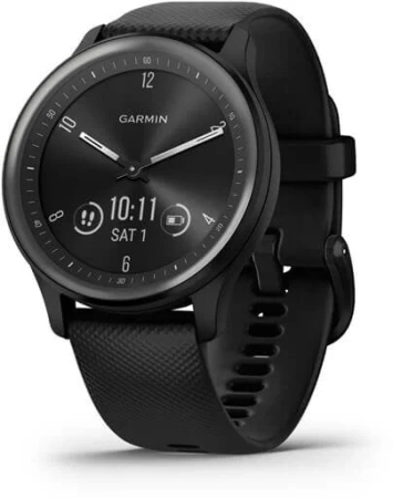 Умные часы Garmin Vivomove Sport, черный (010-02566-00)