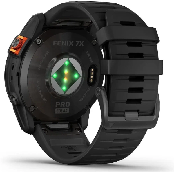 Умные часы Garmin Fenix 7X Pro Solar Edition, серый (010-02778-01)