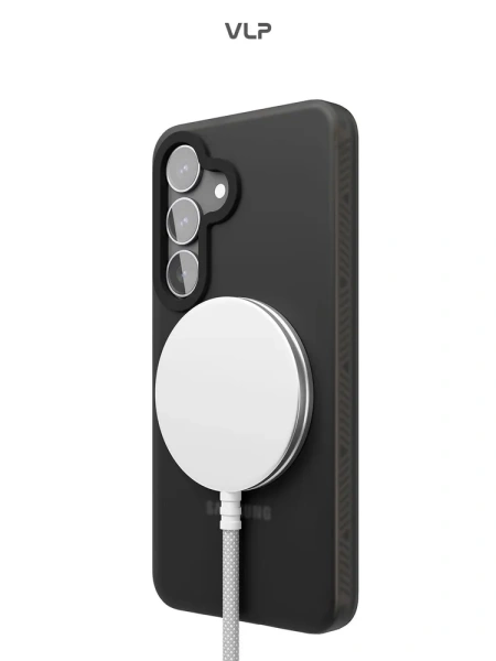 Чехол VLP Moon Case с MagSafe для Samsung S25 Ultra, черный