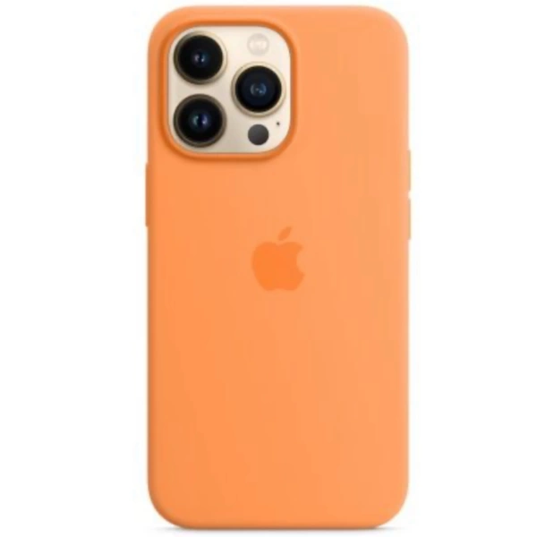 Чехол силиконовый MagSafe iPhone 13 Pro Max,оранжевый
