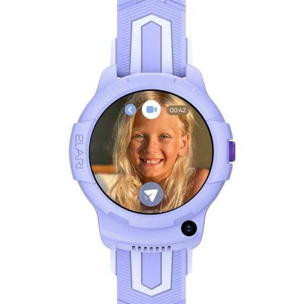 Детские умные часы ELARI Wink, фиолетовый