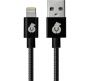Зарядный провод uBear Force Metal USB - Lightning 1.2м, черный