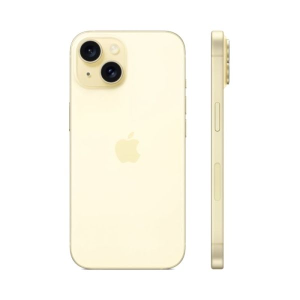 Apple iPhone 15 128 ГБ, желтый Dual SIM