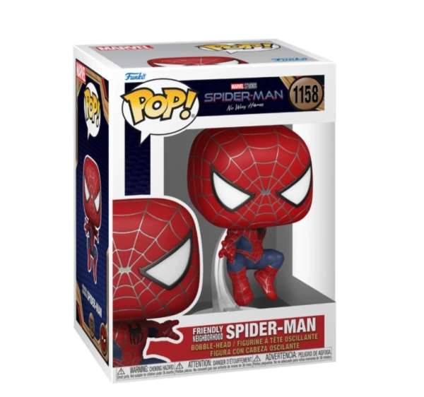 Фигурка Funko POP! Bobble Marvel Spider-Man No Way Home Friendly Neighborhood Spider-Man