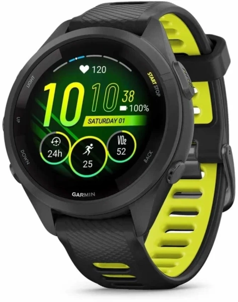 Умные часы Garmin Forerunner 265S 41 мм, черный (010-02810-13)