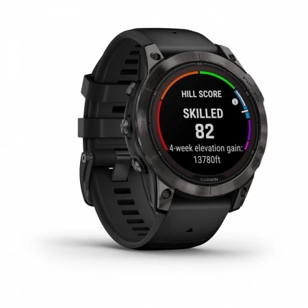 Умные часы Garmin Fenix 7 Pro Sapphire Solar, серый (010-02777-11)