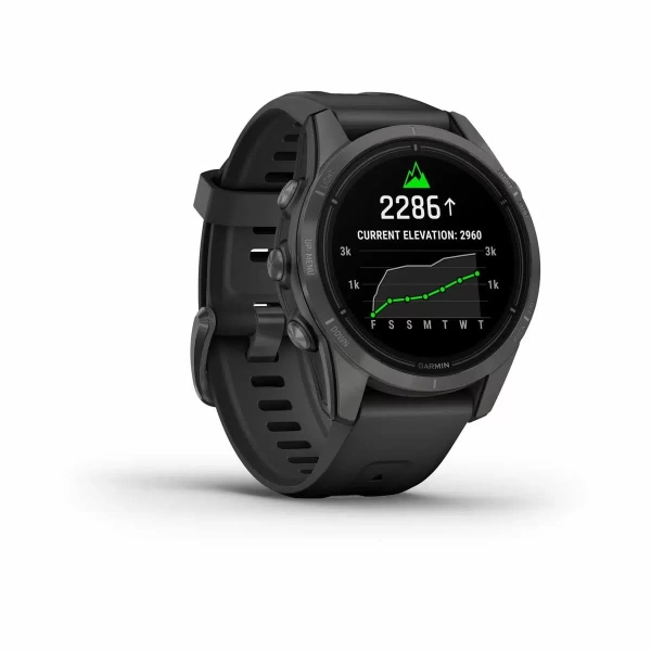 Умные часы Garmin Epix Pro Gen 2 Sapphire Edition 42 мм, серый (010-02802-15)