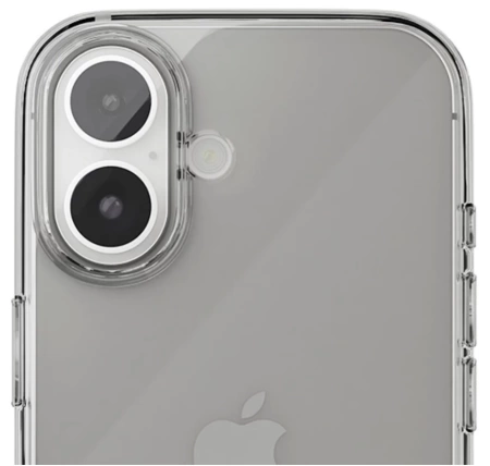 Чехол защитный "vlp" Diamond Case для iPhone 16 Plus, прозрачный