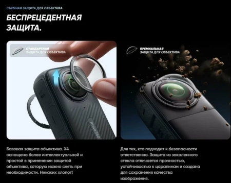 Экшн-камера Insta 360 X4