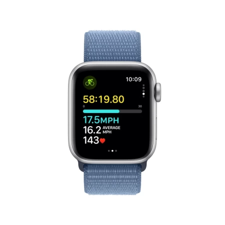 Apple Watch SE 2 2023 Sport Loop, 44 мм, серебристый