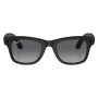 Ray-Ban Meta Wayfarer RW4008 (Матовая черная оправа, линзы графитовый градиент), размер L