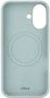 Чехол силиконовый MagSafe uBear  iPhone 16, холодная мята