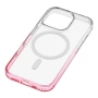 Чехол защитный uBear Fusion Mag Case iPhone 16 Pro, неоновый розовый