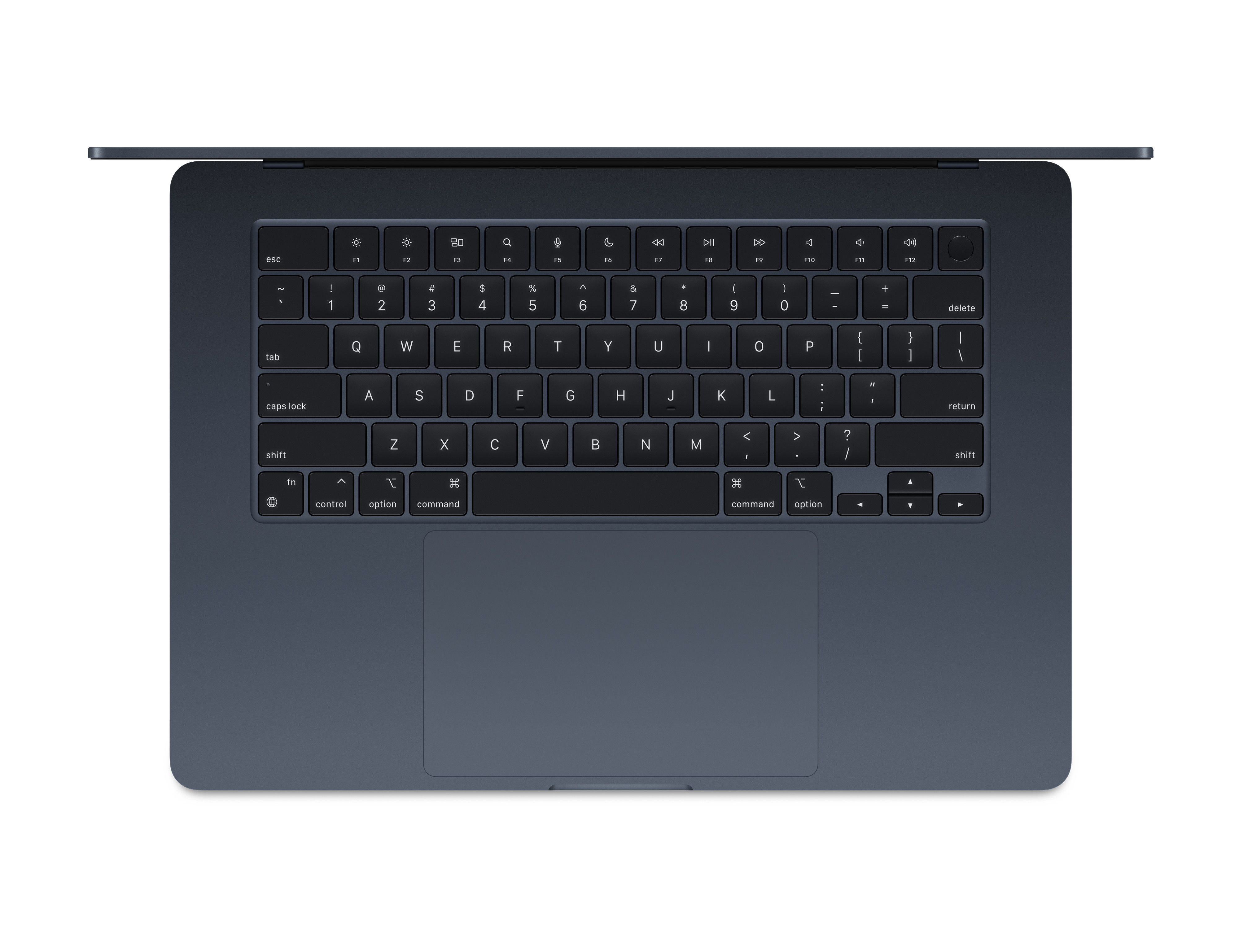 Apple MacBook Air 15" M2 8 ГБ, 256 ГБ SSD, «тёмная ночь» (MQKW3)