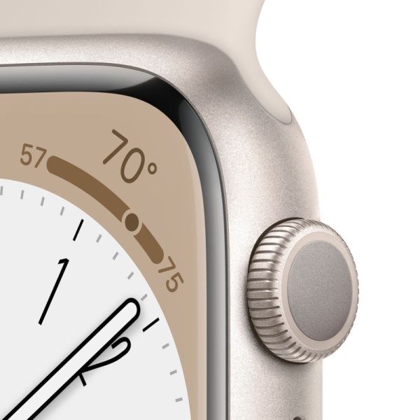 Apple Watch Series 8 45 мм, "сияющая звезда"
