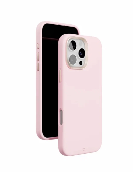 Чехол защитный “vlp” Aster Pro Case с MagSafe для iPhone 16 Pro, розовый