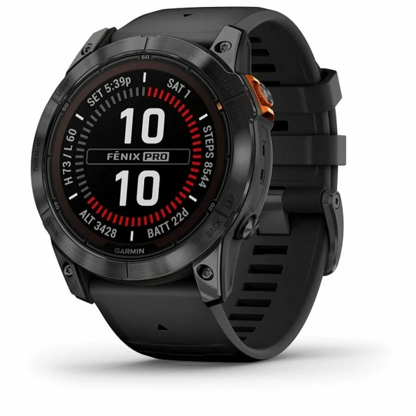 Умные часы Garmin Fenix 7X Pro Solar Edition, серый (010-02778-01)