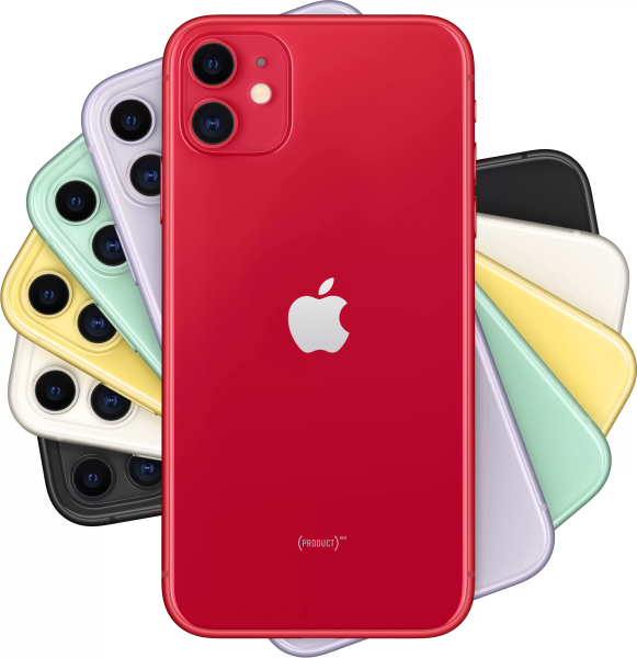 Apple iPhone 11 128 ГБ, красный