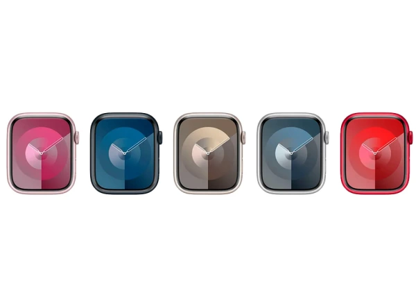 Apple Watch Series 9 41 мм, красный, размер S/M