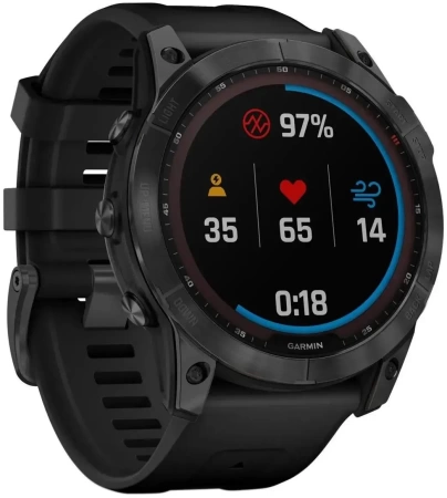 Умные часы Garmin Fenix 7X Solar, серый (010-02541-01)