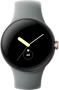 Умные часы Google Pixel Watch 41 мм, Wi-Fi, золотистый корпус, ремешок серого цвета