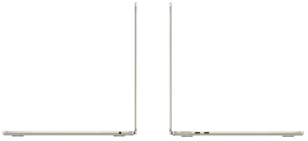 Apple MacBook Air 13" M2 16 ГБ, 512 ГБ SSD, «сияющая звезда» (Z15Z0005E)