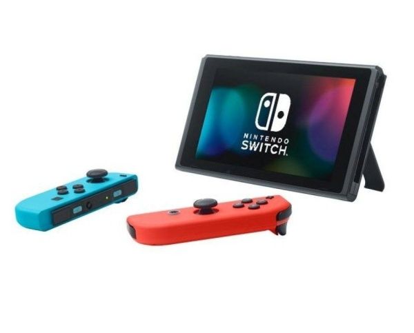 Игровая приставка Nintendo Switch OLED 64 ГБ, неоновый